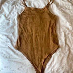 Brown Bodysuit- BRAND NEW WITH TAGS